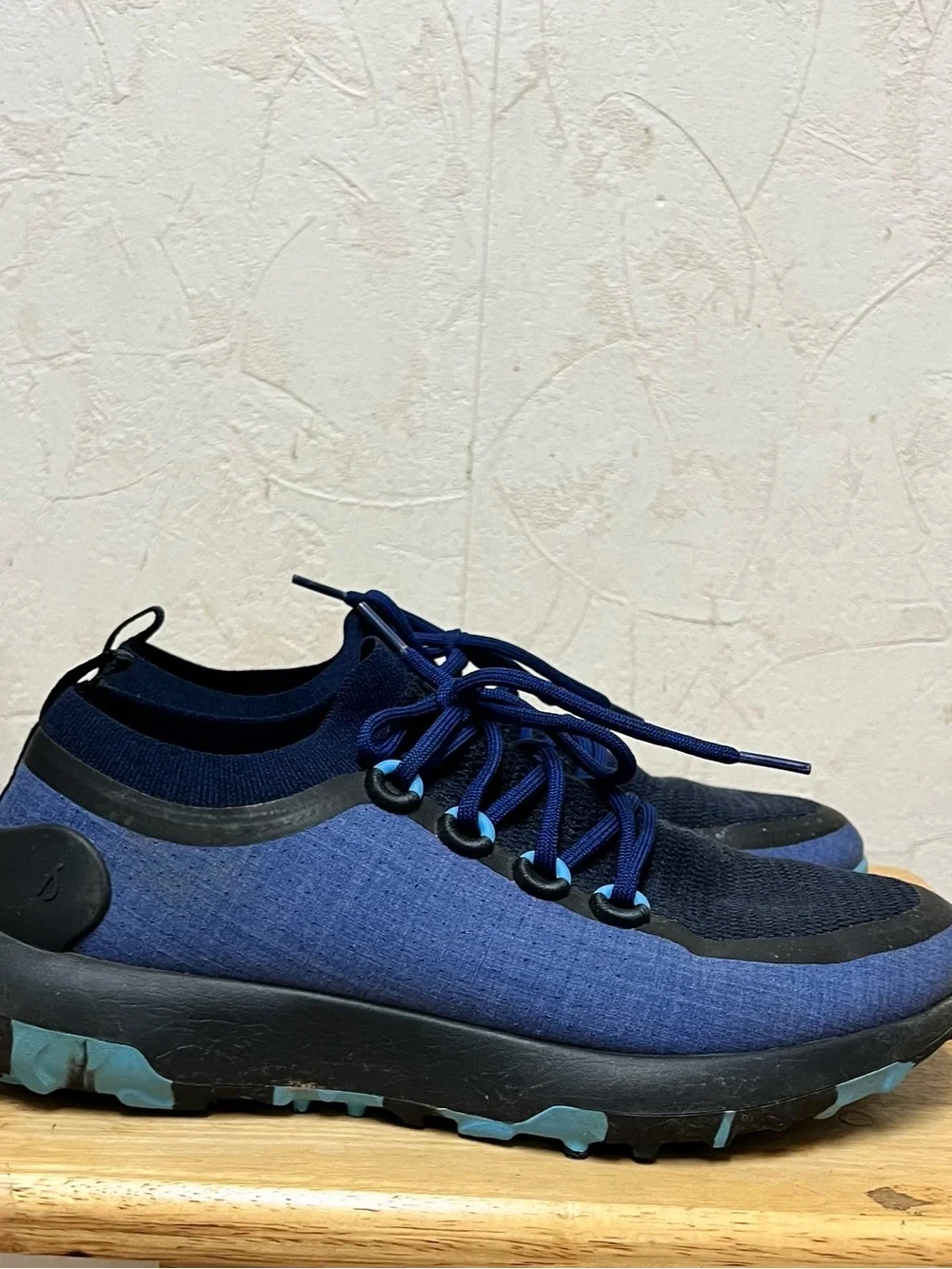 Allbirds Trail Runners SWT in the Hazy Cobalt/True Navy men’s Sz 11.5